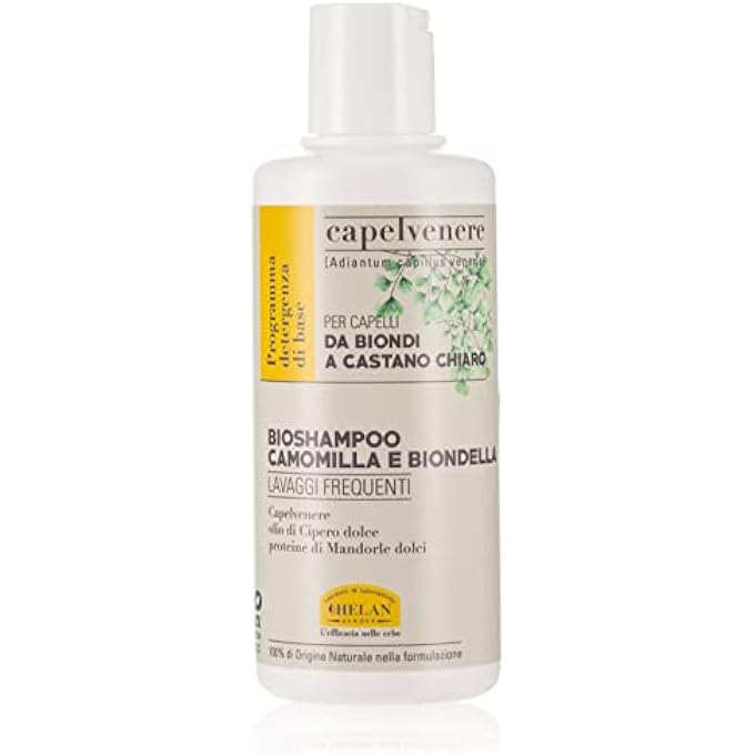 HELAN GENOVA GENOVA CAPELVENERE CHAMOMILE & COMMON CENTAURY BIO SHAMPOO 200 ML - Image 1