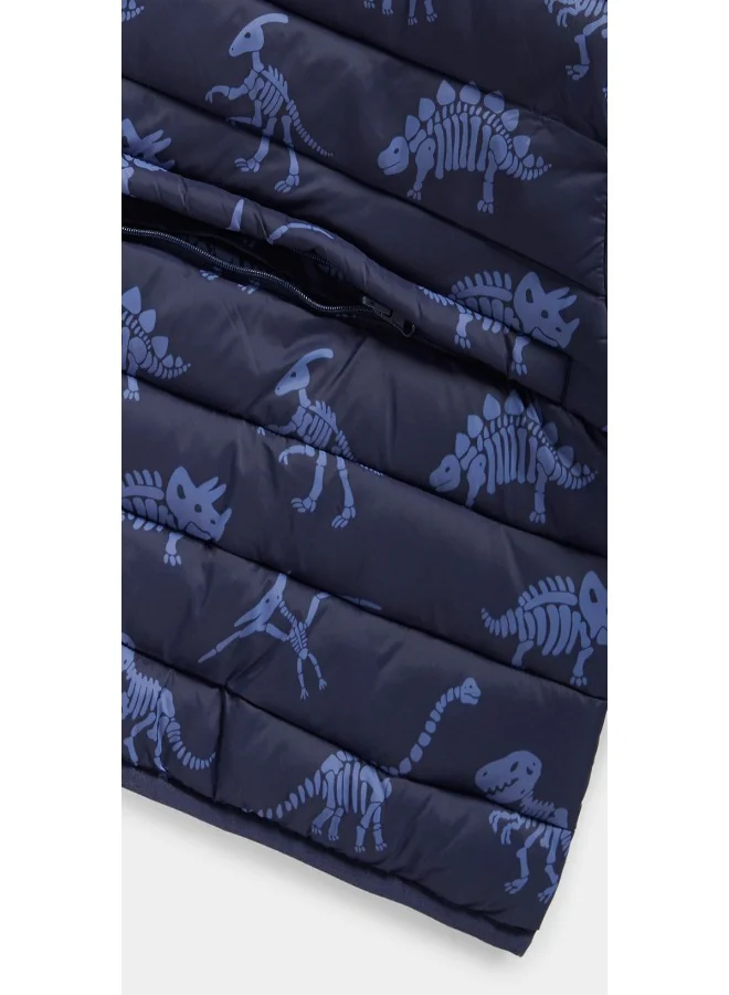 مذركير Dinosaur Pack Away Quilted Jacket