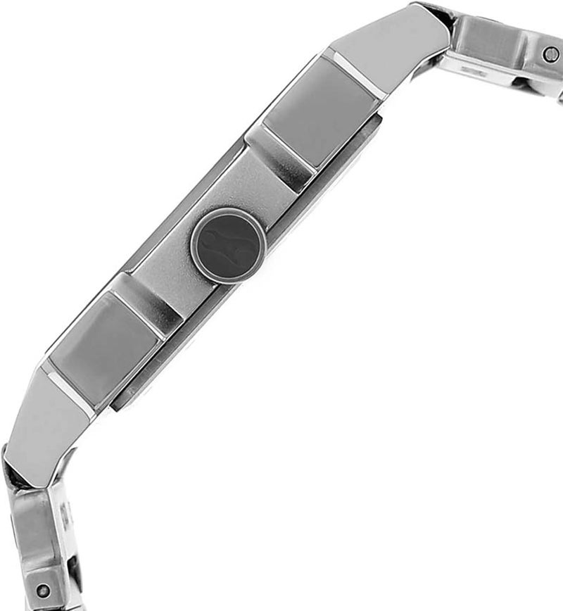 فاستراك ساعة فاست تراك للرجال كاجوال بخاصية تناظرية، زجاج كوارتز معدني، مقاومة للماء مع حزام معدني فضي/حزام جلدي - Image 3