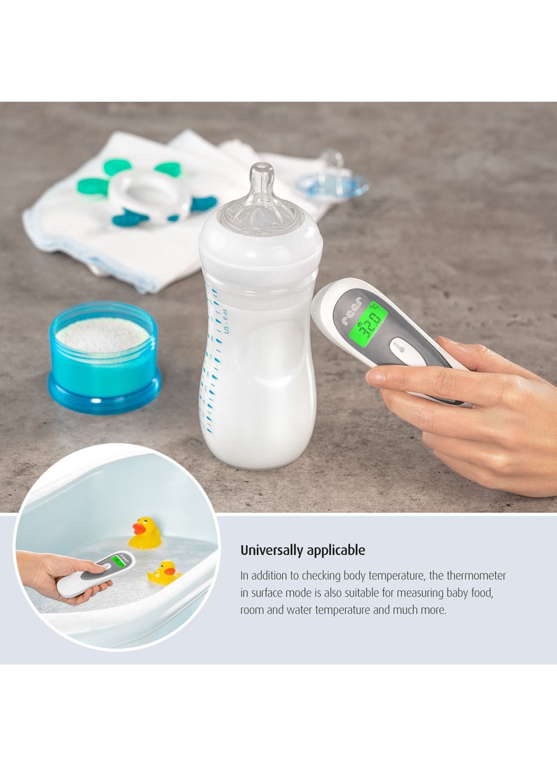 REER - Reer Color SoftTemp 3in1 Contactless Infrared Thermometer, Three-Step Optical Fever Warning, 25 Memory Slots. - Image 1