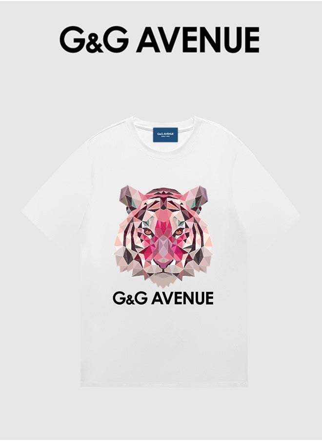 G&G AVENUE Mens T Shirt - Short Sleeve Crew Neck Soft Fitted Tees M - 4XL Fresh Classic Tshirts  - Image 1