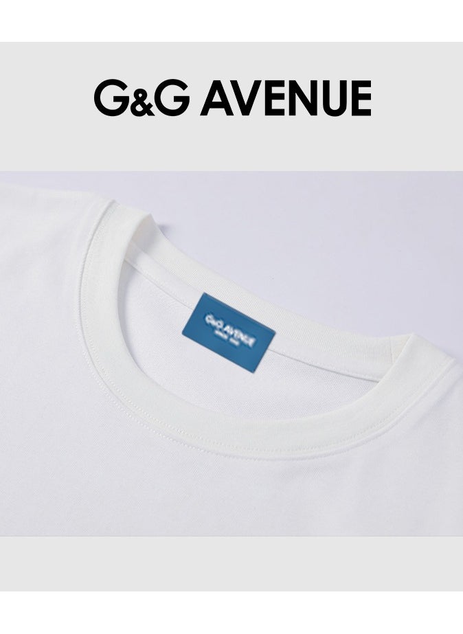 G&G AVENUE Mens T Shirt - Short Sleeve Crew Neck Soft Fitted Tees M - 4XL Fresh Classic Tshirts  - Image 3