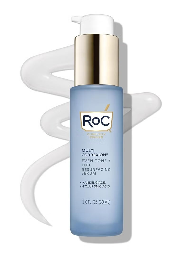 RoC Multi Correxion Even Tone + Lift Resurfacing Serum, Facial Repair Essence, Gentle Removal of Dull Uneven Skin, Fade Facial Fine Lines Essence - 30ML - Image 1