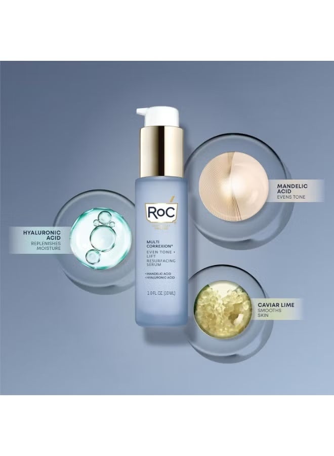 RoC Multi Correxion Even Tone + Lift Resurfacing Serum, Facial Repair Essence, Gentle Removal of Dull Uneven Skin, Fade Facial Fine Lines Essence - 30ML - Image 5