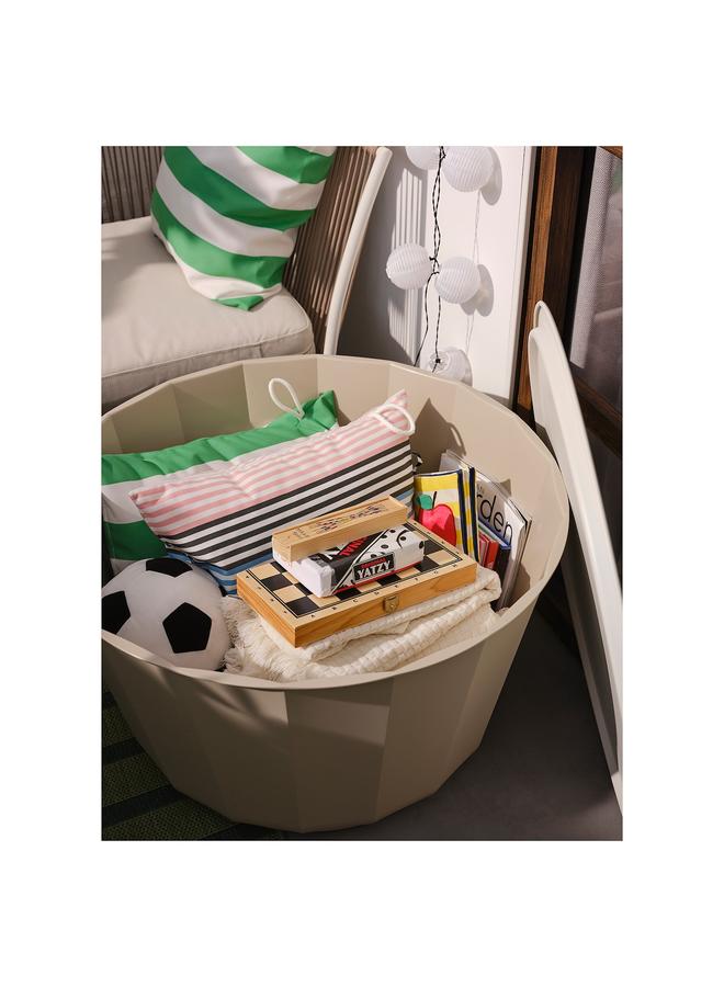 زبون طاولة قهوة، خارجية، بيج - Image 3