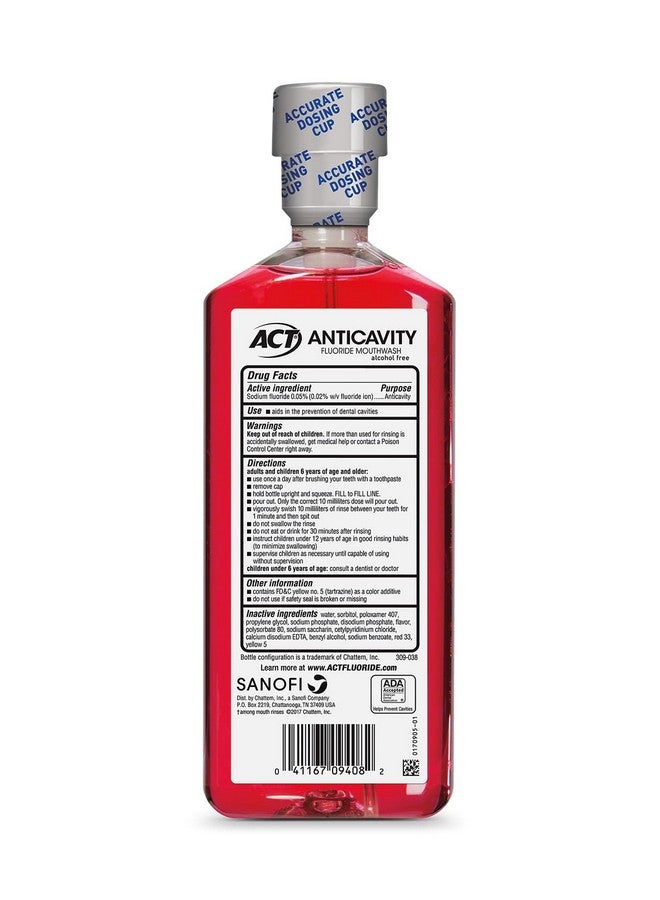 اكت غسول الفلورايد المضاد للتسوس بنكهة القرفة 18 أونصة - Image 2