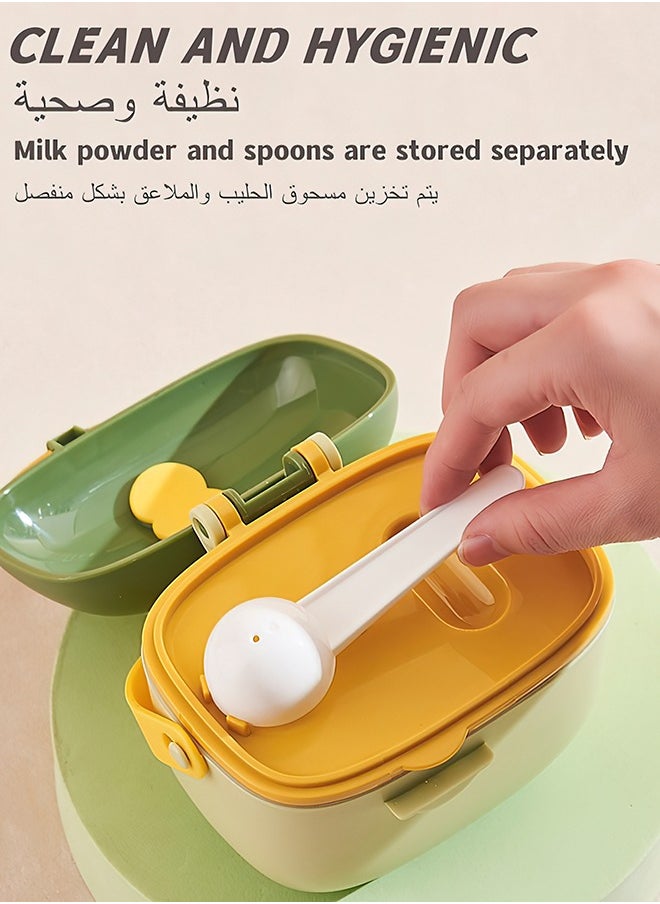 Generic Baby Portable Large Capacity Milk Powder Dispensing Sealed Box  - Image 3