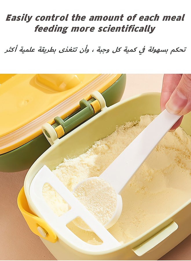 Generic Baby Portable Large Capacity Milk Powder Dispensing Sealed Box  - Image 5