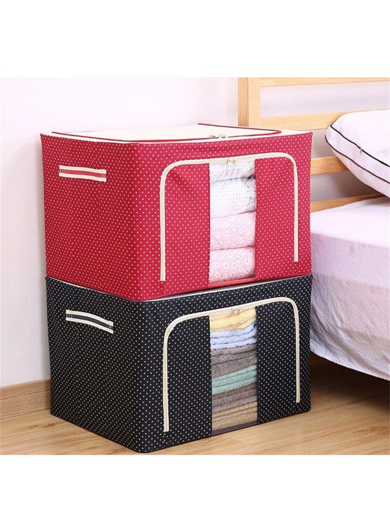 بوكس تخزين بقوائم معدن..ب2 سوسته من فوق والجنب..متاح سعة 66 لتر - Image 2