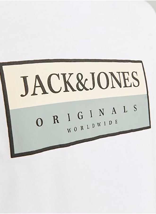 JACK & JONES - Jorfrederiksberg Box Tee Ss C.N Sn - Image 1