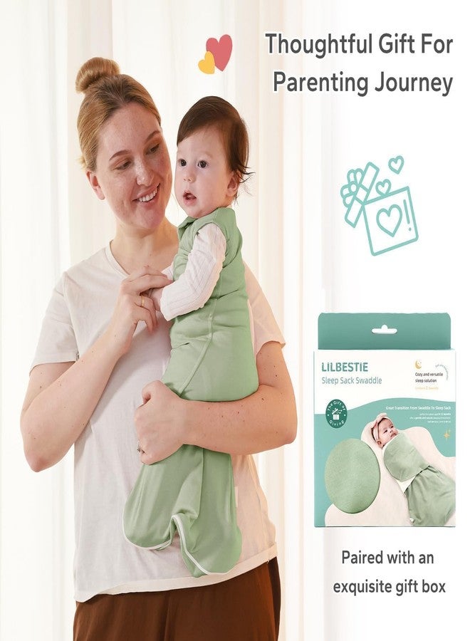 LILBESTIE Baby Sleep Sack Swaddles Newborn - Toddler Wearable Blanket 0-3 3-6 6-12 Months Newborns - Organic Cotton Muslin Sleeping Sacks Bag 1.0 Tog for 0 1 2 3 4 5 6 7 8 9 10 11 12 Month Infant Girl Boy Gifts - Image 5