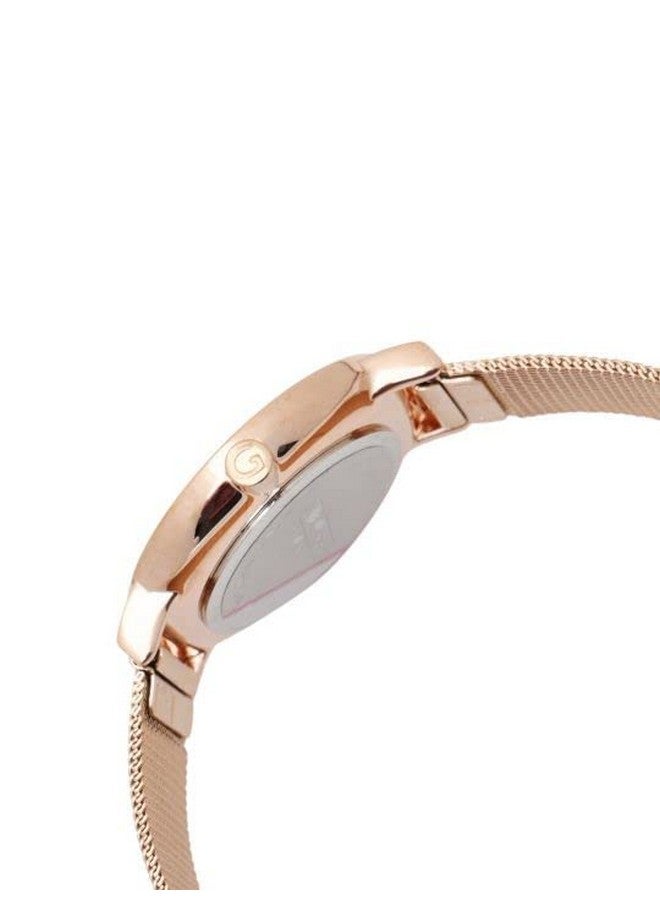 Giordano Analog Stylish Watch for Women | Water Resistant Simple and Fashion Watch Round Shape with Stainless Steel Case Wrist Watch for Ladies & Girls | Ideal Gift for Female - A2062 - Image 4