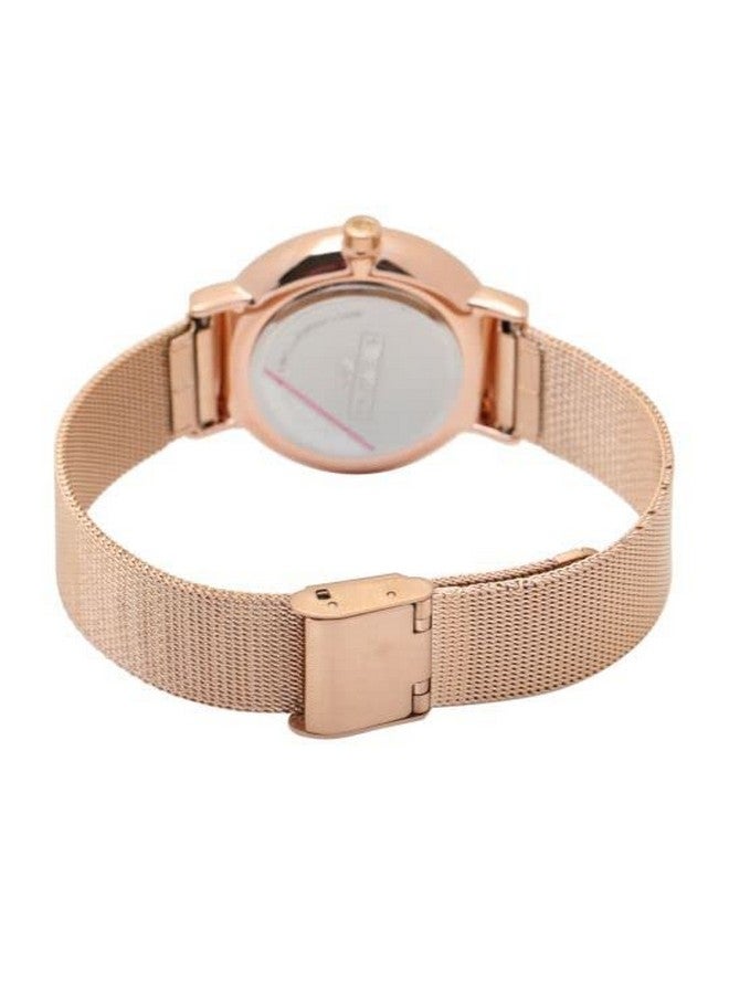 Giordano Analog Stylish Watch for Women | Water Resistant Simple and Fashion Watch Round Shape with Stainless Steel Case Wrist Watch for Ladies & Girls | Ideal Gift for Female - A2062 - Image 3