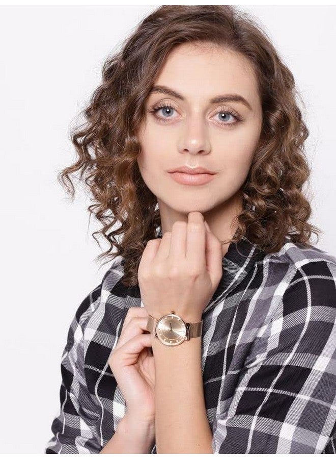 Giordano Analog Stylish Watch for Women | Water Resistant Simple and Fashion Watch Round Shape with Stainless Steel Case Wrist Watch for Ladies & Girls | Ideal Gift for Female - A2062 - Image 5