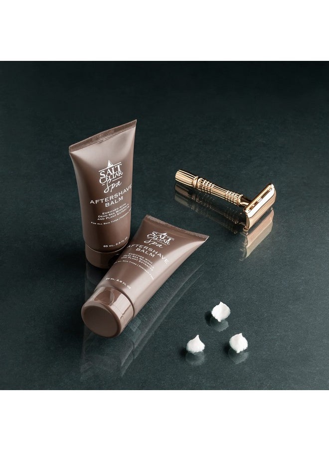 salt cellar Alt Cellar Dead Sea Aftershave Balm All Natural Men’S After Shave Balm Enriched With Dead Sea Minerals Soothes Razor Burns And Leaves Skin Smooth Supple And Well Protected Paraben Free  - Image 4