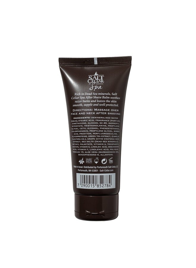 salt cellar Alt Cellar Dead Sea Aftershave Balm All Natural Men’S After Shave Balm Enriched With Dead Sea Minerals Soothes Razor Burns And Leaves Skin Smooth Supple And Well Protected Paraben Free  - Image 3