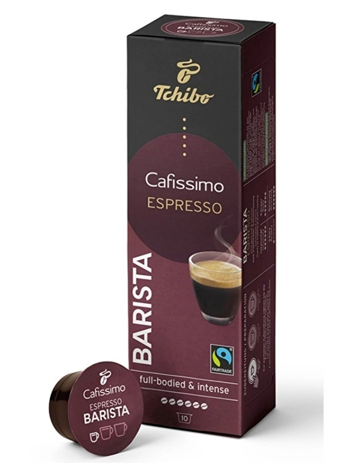 Tchibo Coffee Capsules Cafissimo Barista Espresso, 10 Count - Image 1