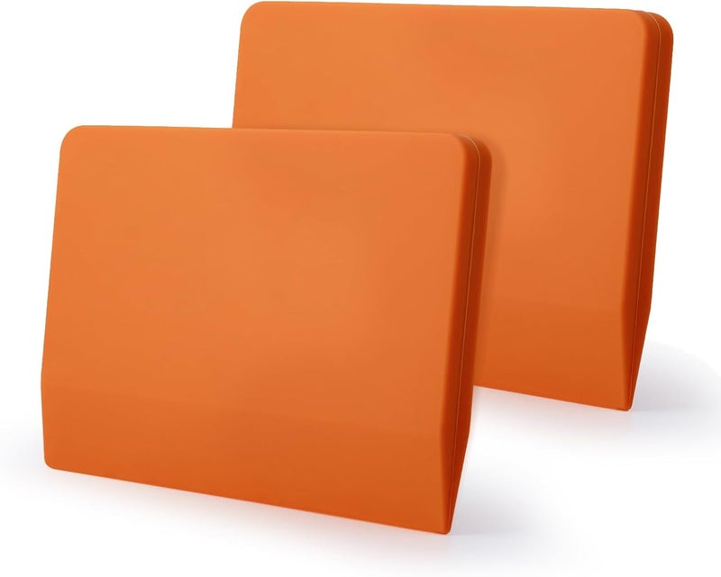 FOSHIO 2 x Squeegee for Foils, Rubber Squeegee, Silicone Orange Squeegee, Soft PPF Cover Film, Wrap Scraper, Vinyl Squeegee, Car Accessories, Window Tint Car Tool - Image 1