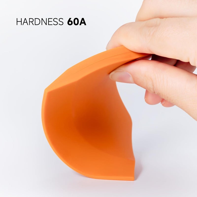 FOSHIO 2 x Squeegee for Foils, Rubber Squeegee, Silicone Orange Squeegee, Soft PPF Cover Film, Wrap Scraper, Vinyl Squeegee, Car Accessories, Window Tint Car Tool - Image 3