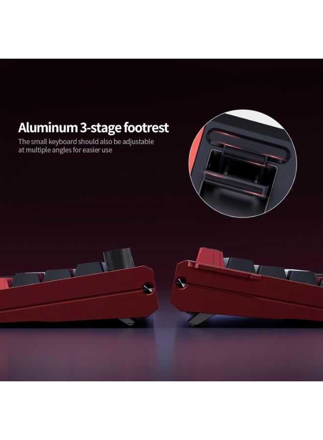 سكايلونج لوحة مفاتيح ألعاب مغناطيسية GK68 HE Pro CNC مصنوعة من الألومنيوم RGB - مفتاح مغناطيسي قابل للتبديل السريع بتأثير هول - استطلاع 8000 هرتز - معدل تشغيل سريع 0.01 مم - Image 2