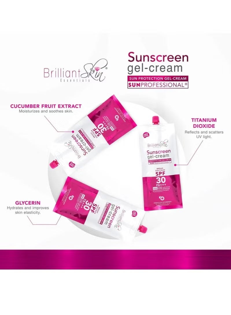 Brilliant Skin Sunscreen Gel Cream SPF30 50g - Image 2