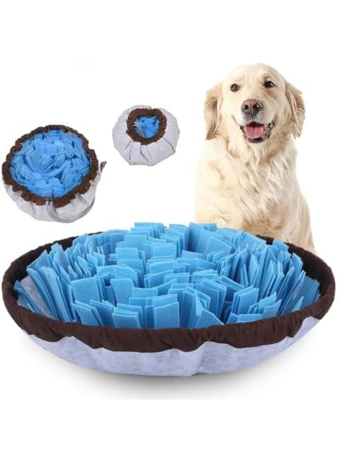 Adjustable Dog Snuffle Mat, Enrichment Foraging Puzzle Mat for Smell Training Slow Feeding, Non-Slip Washable Interactive Mental Stimulation Toy for Dogs & Cats - Image 2