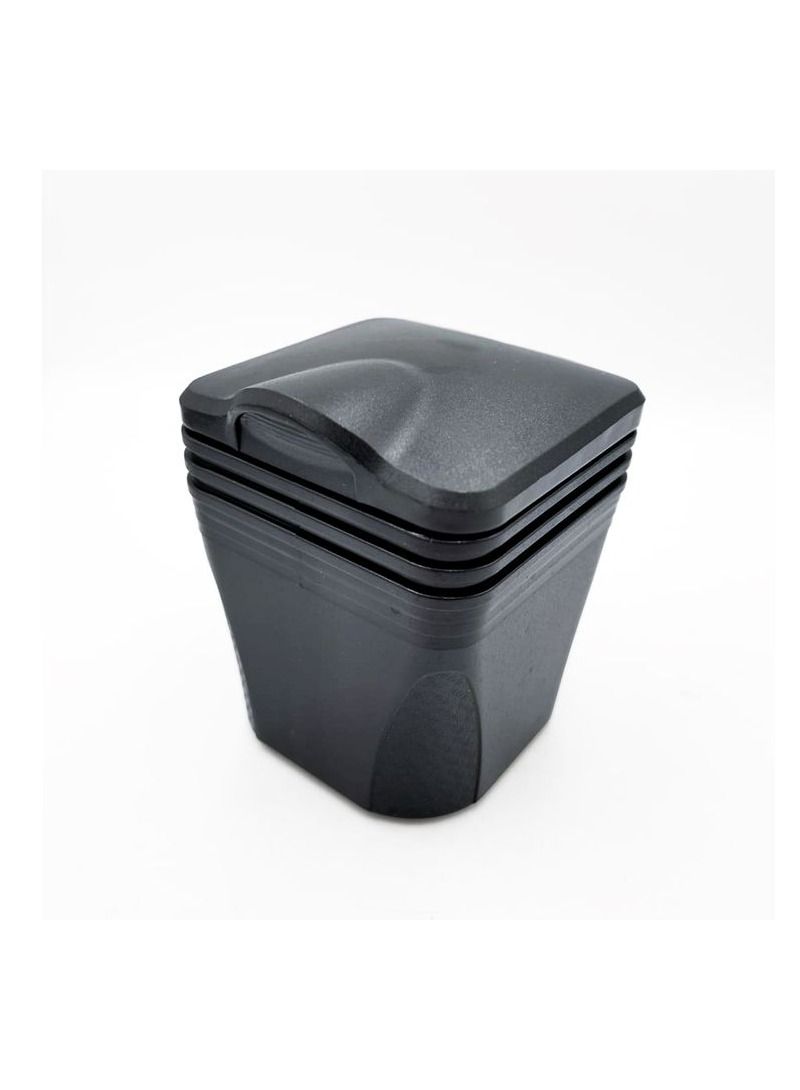 Premium Quality Car Ashtray With Blue LED Indicator, Car Holder Cup  Detachable Portable 1 Pcs (Black) - Image 4