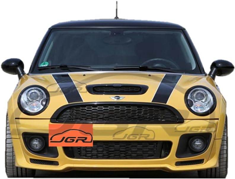 JGR No Drill Tow Eye Front Bumper Tow Hook License Plate Mount Bracket Holder Adapter Relocation Kit for Mini Cooper (2002-2014) - Image 2