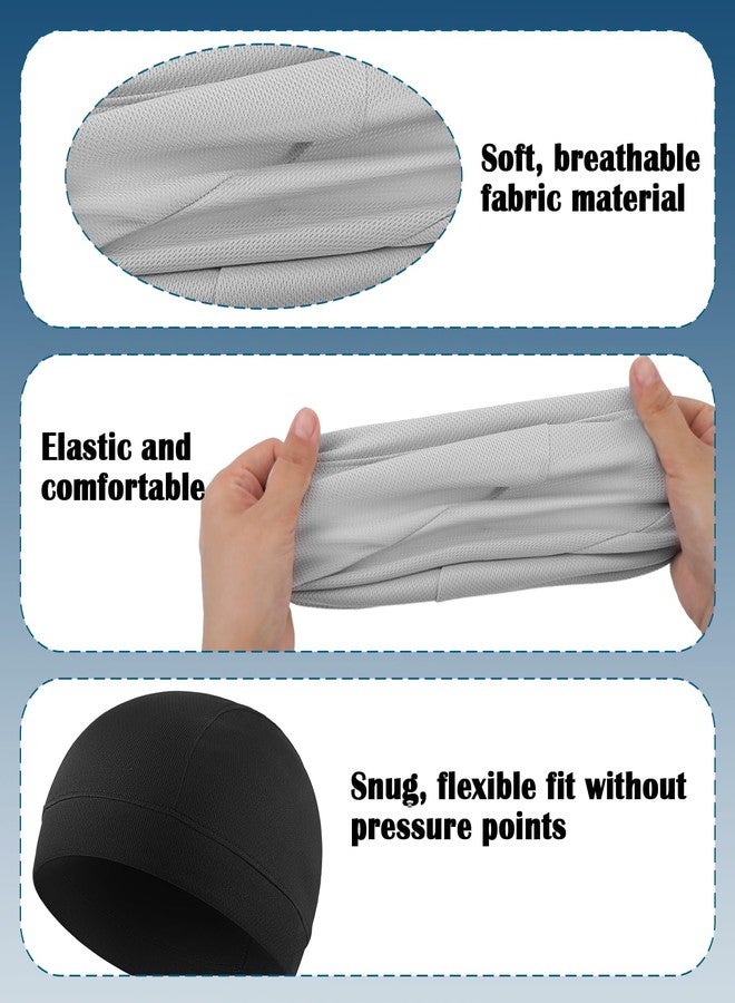 Twistover 8 Pack Headgear Comfort Liners hat Hair Protection Ultra-Soft Cap Worn Under Headgear Reduces Top Head Pressure Points for Men and Women - Image 5