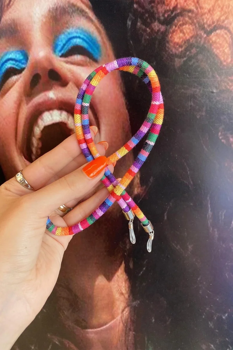 Bahels Trend Rainbow Glasses Chain Glasses Strap