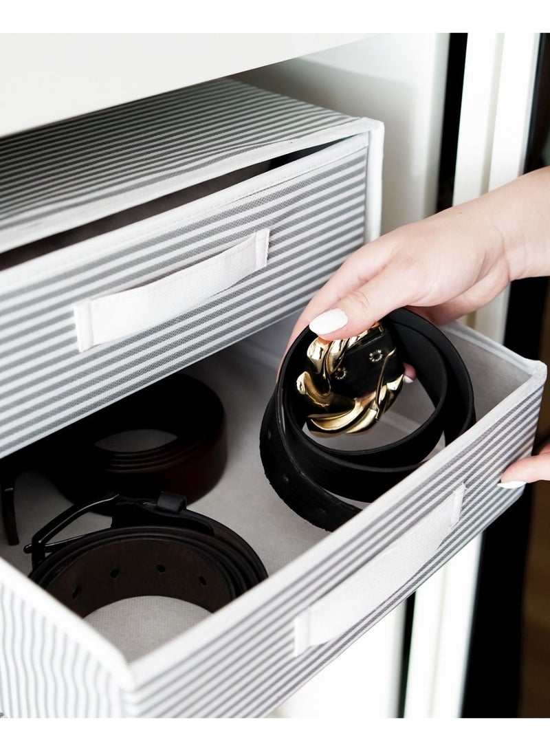 الاس هوم كوليكشن منظم تخزين قابل للطي - 3 أدراج - Image 5