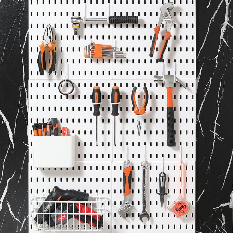 Hole Board Storage Board Punch-Free Clothing Store Live Studio Background Wall Display Stand Household Accessories Pendant - Image 5
