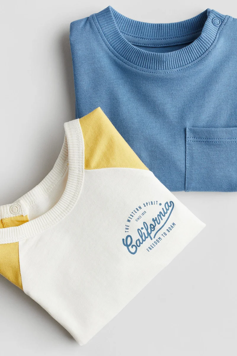 اتش اند ام 2-pack cotton jersey tops