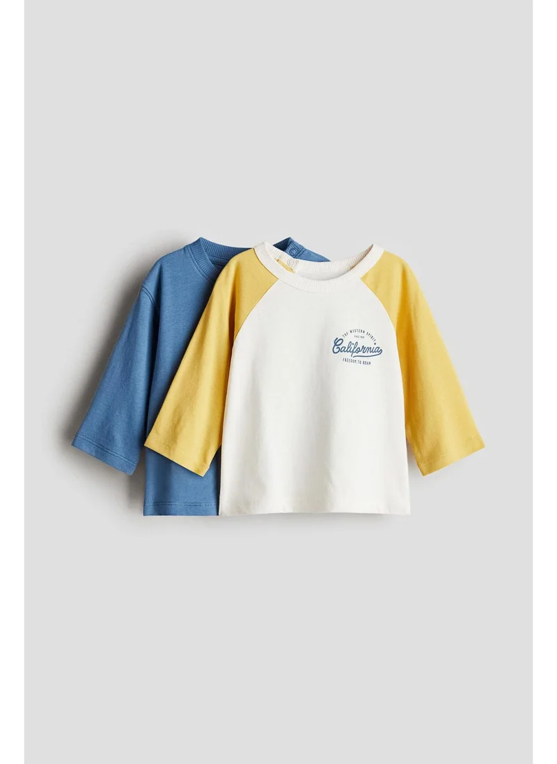 اتش اند ام 2-pack cotton jersey tops