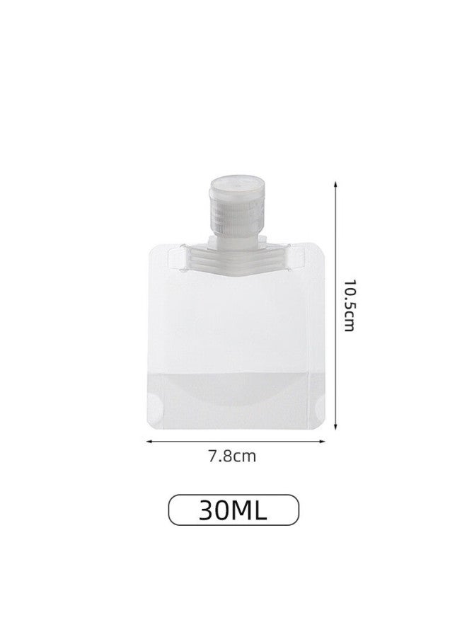 Leezi Travel Sample Bags, Cosmetic Lotion Samples, Portable Disposable Dispensing Bottles, 5 Pieces, 30ml Each - Image 2