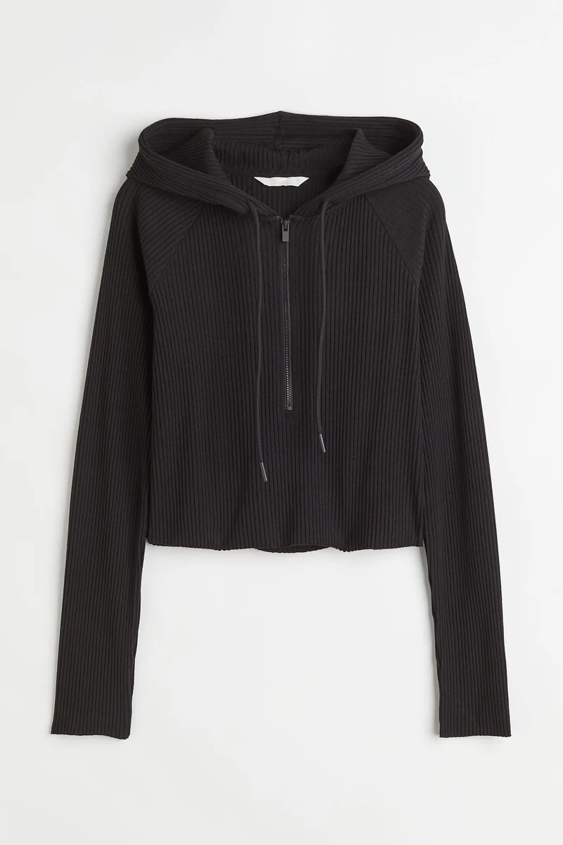 H&M Cropped hoodie