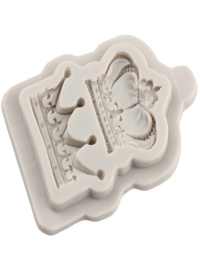 MINFEIDMS Crown Fondant Molds 3D Crown Cake Decorating Silicone Mold For Cake Decoration Cupcake Topper Polymer Clay Chocolate Candy Gum Paste - Image 5