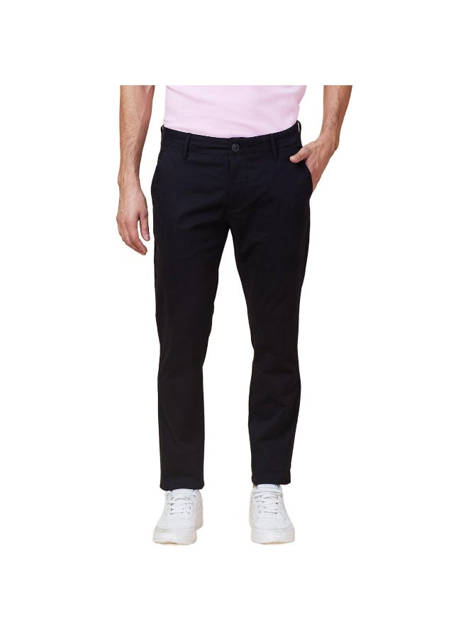 Being Human Mens Black Slim Fit Chinos - Image 1