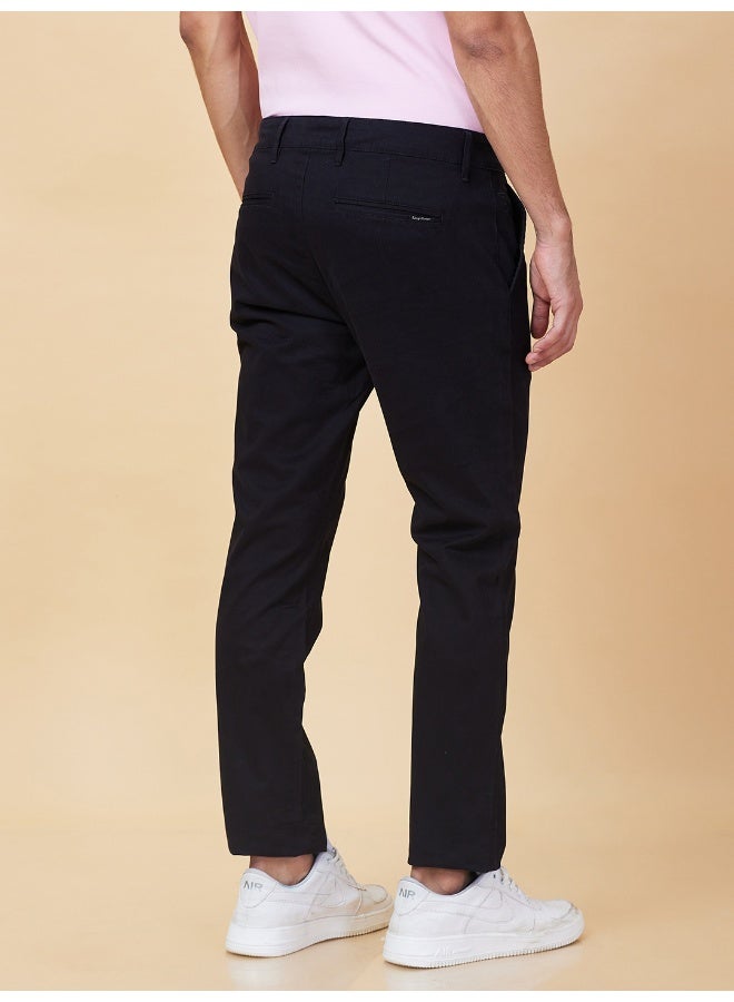 Being Human Mens Black Slim Fit Chinos - Image 3