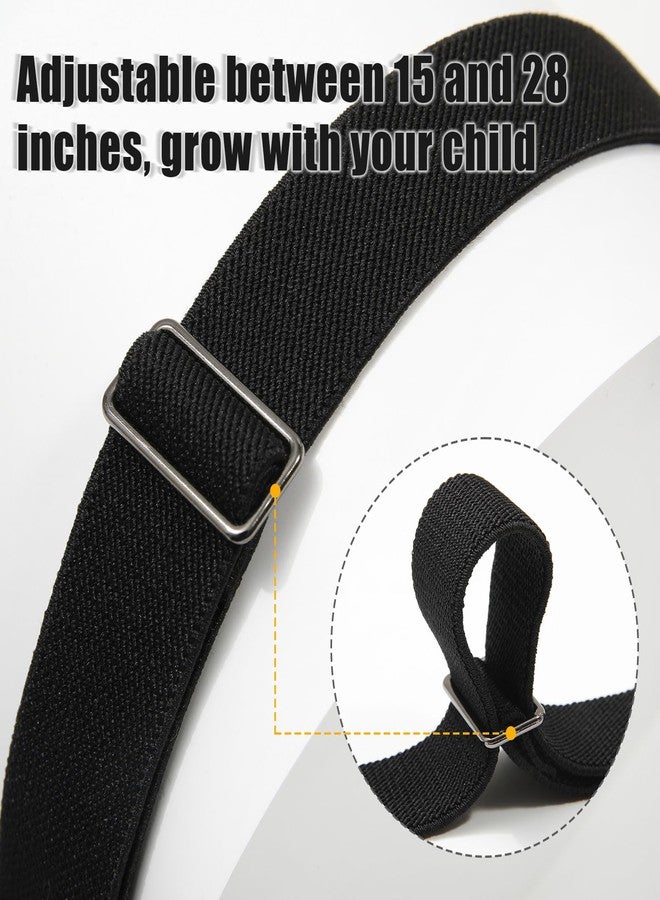 Kajeer Magnetic Boys Belt, Adjustable Elastic Kids Belts for Boys Girl with Magnetic Buckle(Black+Navy Blue+Brown+Grey) - Image 4