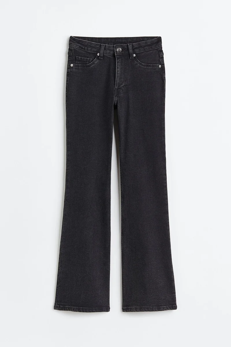 H&M Flared High Waist Jeans