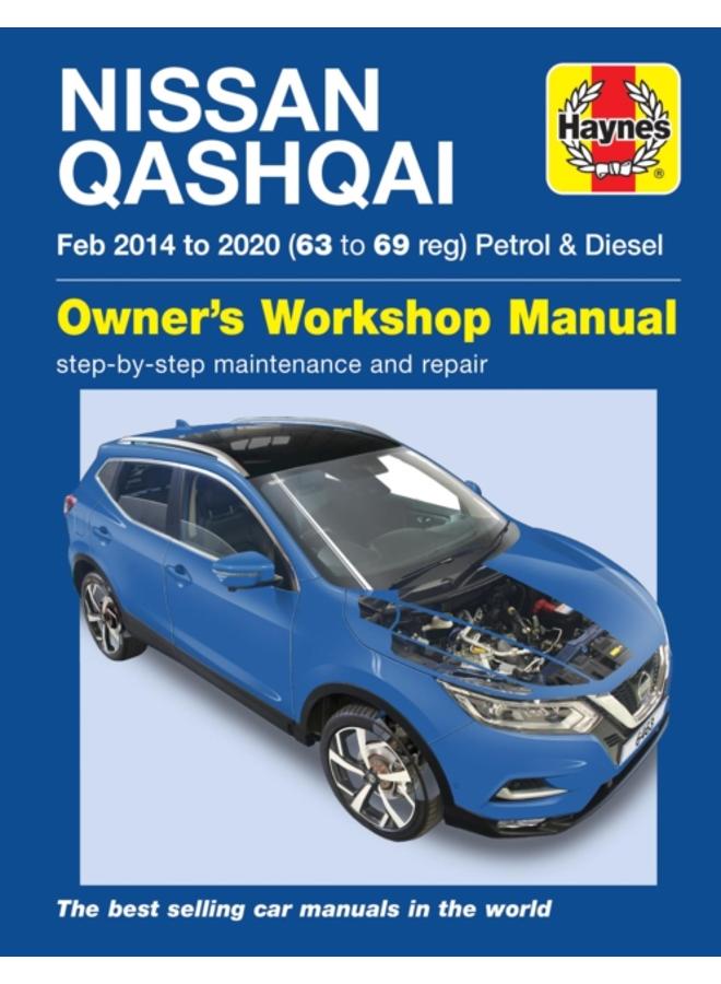 Nissan Qashqai Petrol & Diesel (Feb '14-'20) 63 to 69 