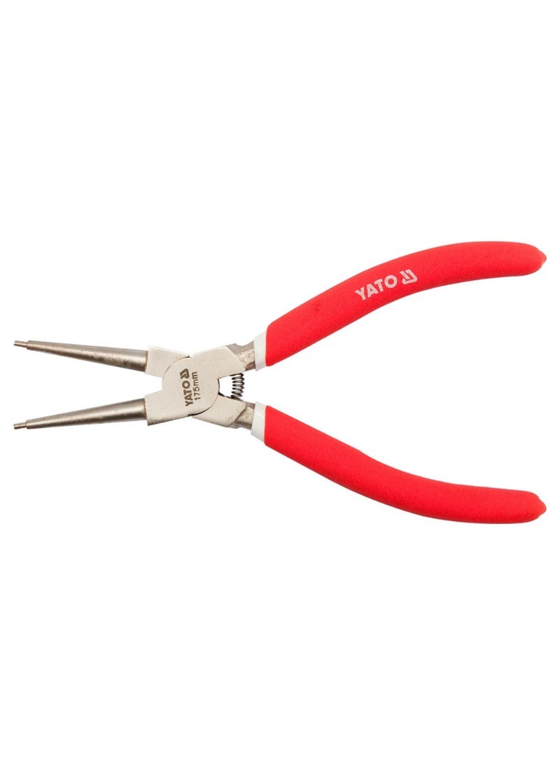YATO Internal Straight Nose Circlip Pliers 7" YT-1986