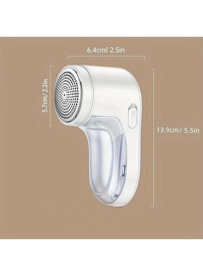 Green Rechargeable Electric Lint Remover USB Fast Charging Fabric Shaver For Clothing Bedding - Image 2