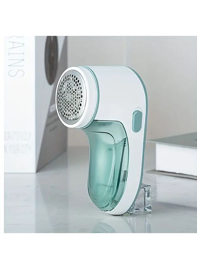 Green Rechargeable Electric Lint Remover USB Fast Charging Fabric Shaver For Clothing Bedding - Image 1