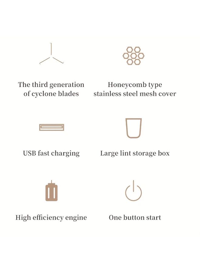 Green Rechargeable Electric Lint Remover USB Fast Charging Fabric Shaver For Clothing Bedding - Image 3