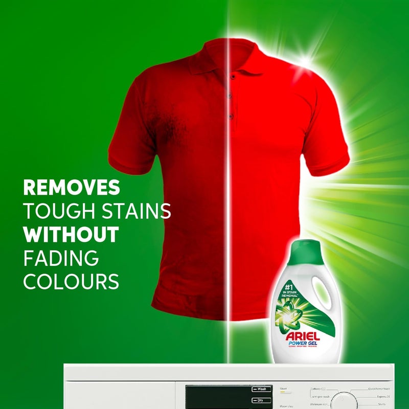 Ariel مسحوق غسيل آرييل أوتوماتيكي جل، رائحة أصلية، عبوة 4 × 1.8 لتر - Image 4