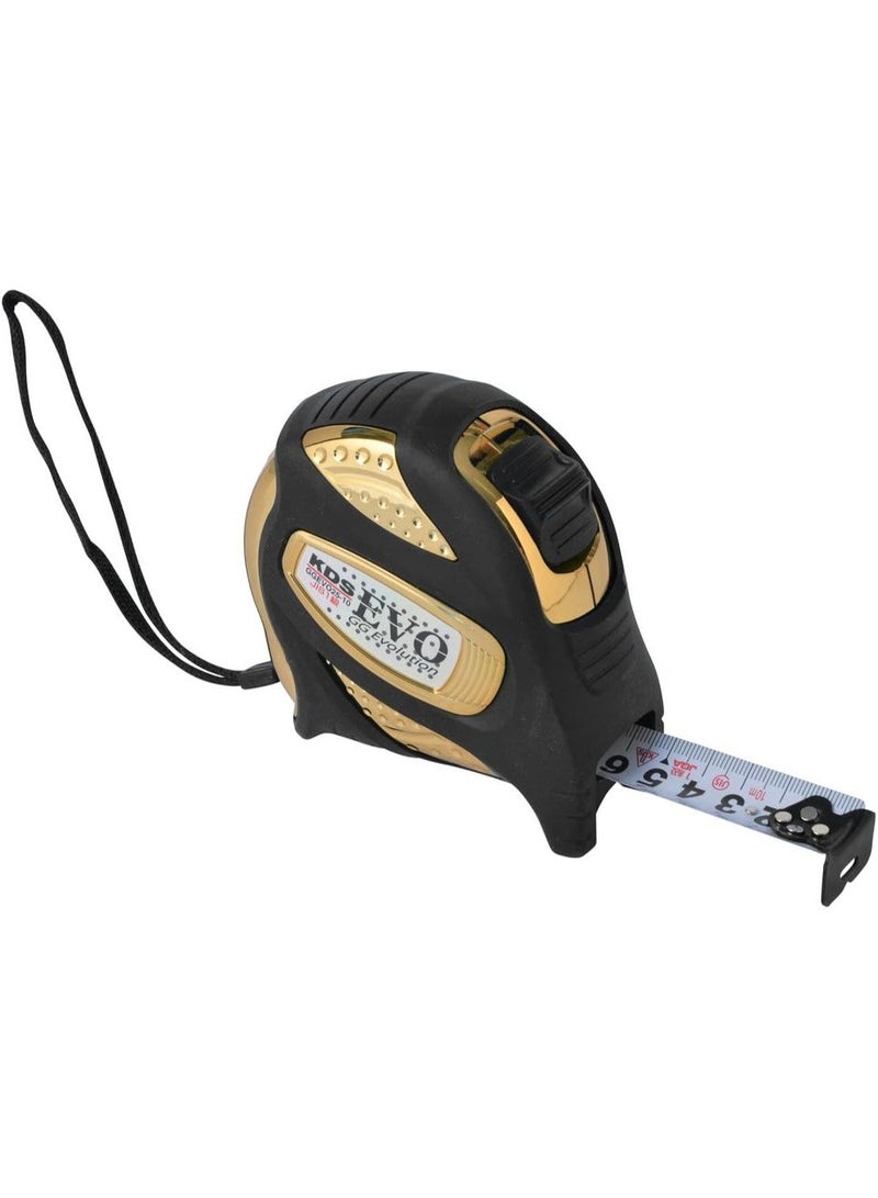 KDS GGEVO25-10ME EVO OG Evolution Measuring Tape 10m / 33ft 25mm Nylon Coated Double Scale - Image 2