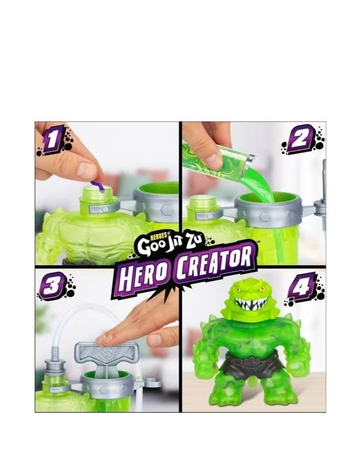 GOO JIT ZU Heroes of Goo Jit Zu Hero Creator Rock Jaw! Figure Set - Image 5