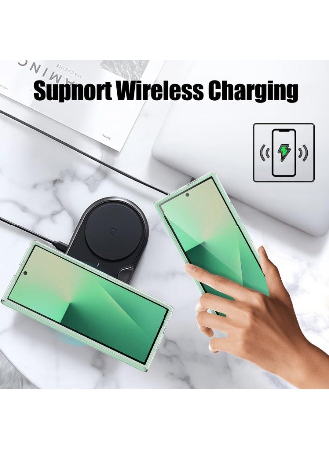 Muzz Magnetic Case for Samsung Galaxy Z Fold 7, Slim Shockproof Protective Cover, Clear (Z Fold 7 5G 2025) - Image 4
